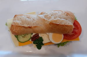 Sandwich mit gemischtem Käse