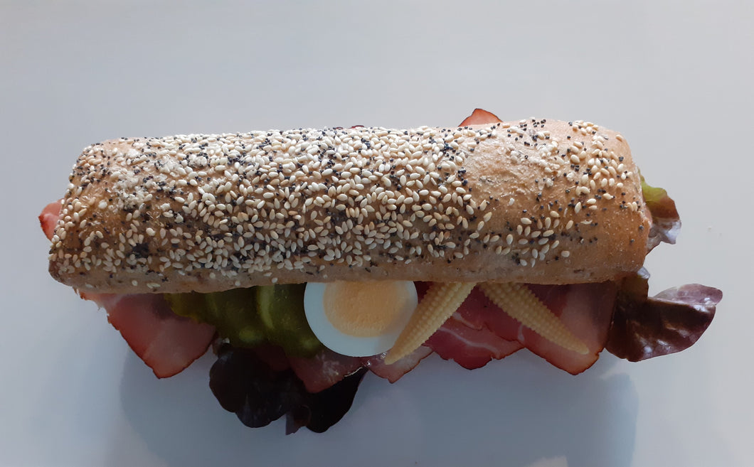 Körnersandwich mit Schwarzwälder Schinken